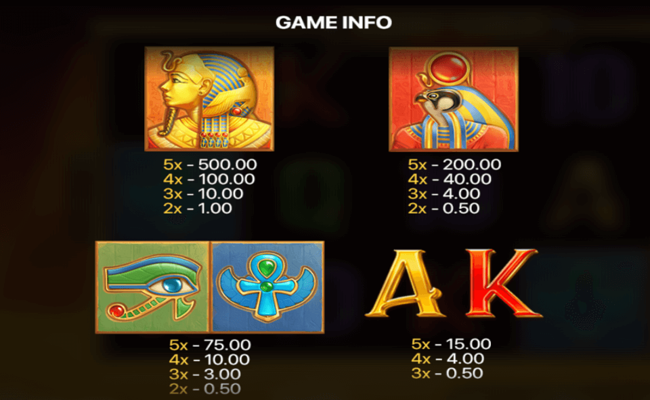 book of gold classic paytable 1