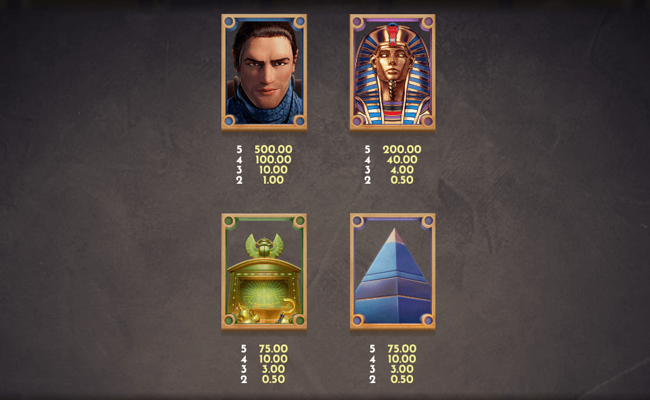 book of power paytable 1