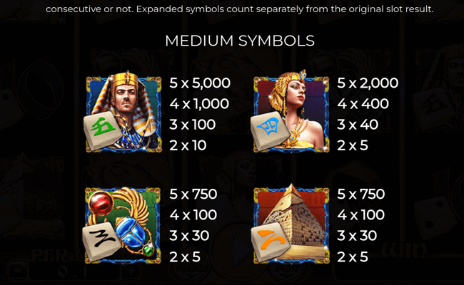 book of rebirth dice paytable 1