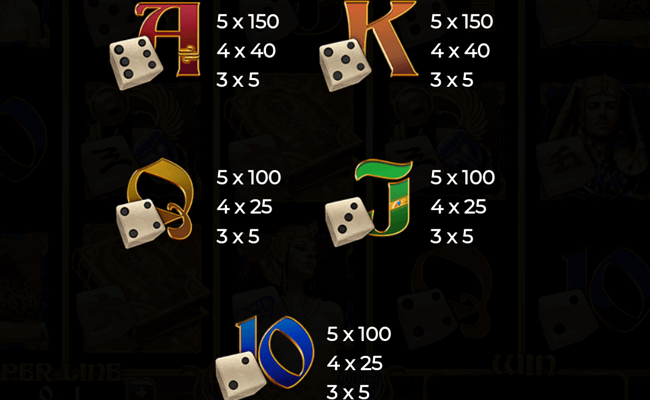 book of rebirth dice paytable 2