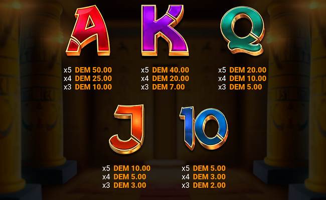 book of wealth 3 paytable 2