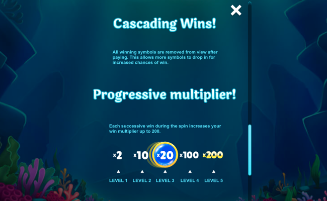 bubbles bonanza paytable 3