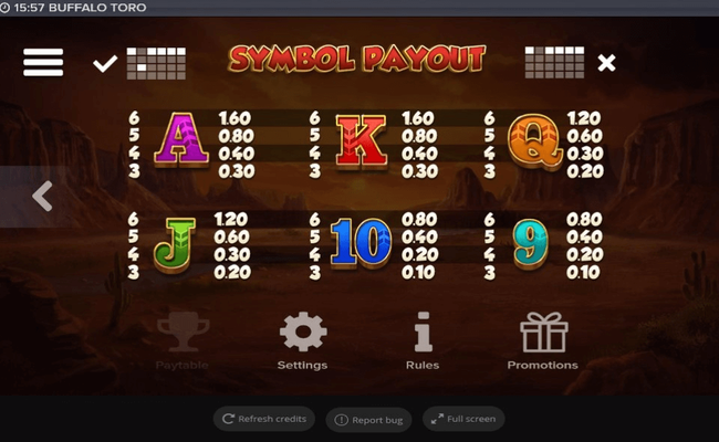 buffalo toro playtable2