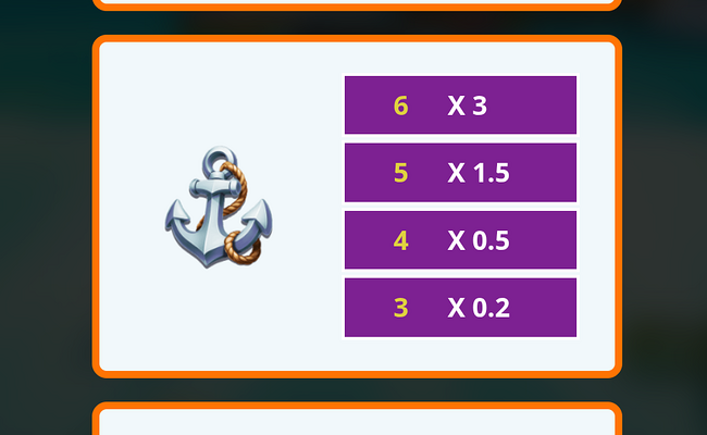 caribbean catch paytable 2