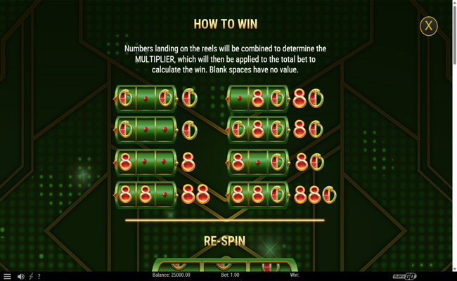 cashin joker paytable
