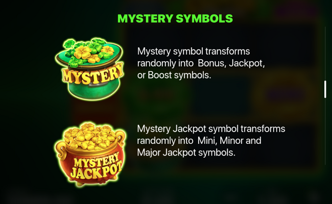clover charm hit the bonus paytable 4
