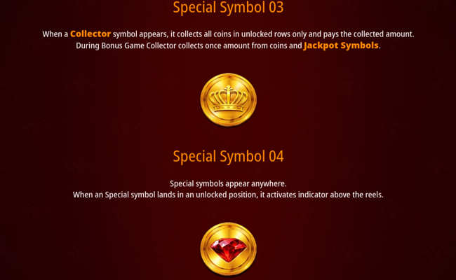 coin craze unlock reels paytable 2