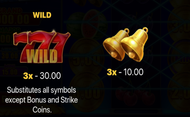 coin strike xxl hold and win paytable 1