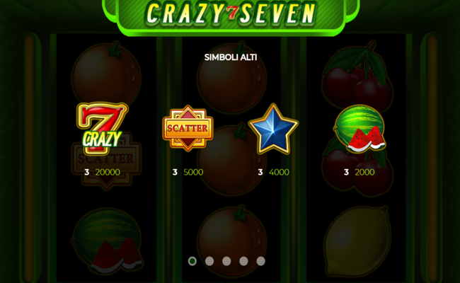 crazy seven 3 paytable 1