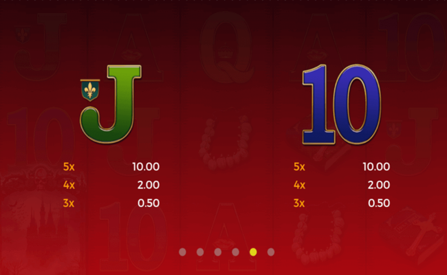 creatures of the night paytable4