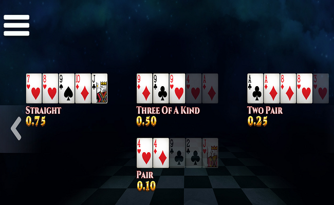 crescendo paytable 2