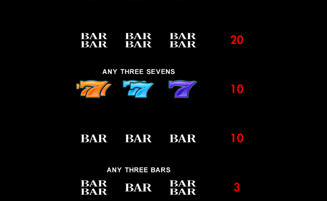 crystal star paytable 3