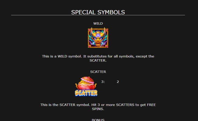 cyber dragon paytable 2