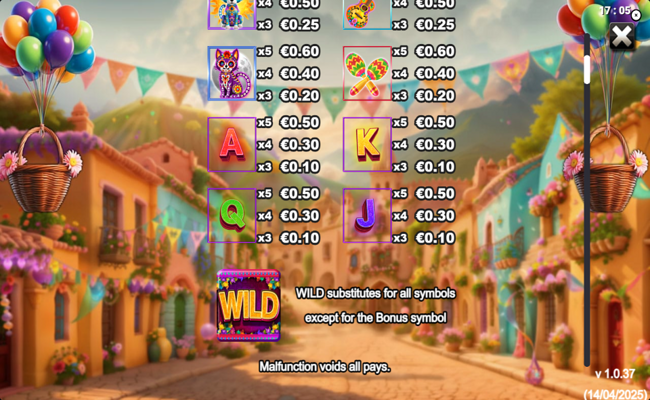 dead lucky duo max paytable 2