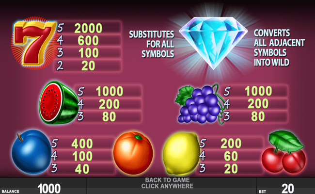 diamond luster screenshoot