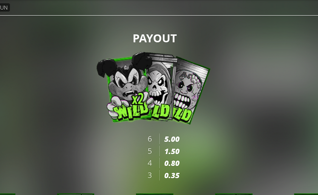 ding dong death paytable 1
