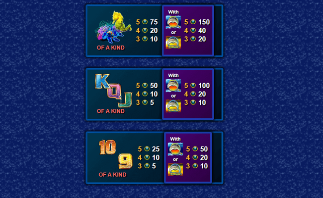 dolphin gold paytable3