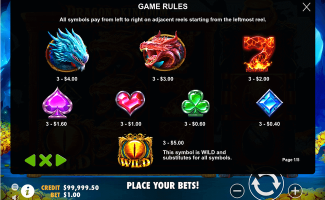 dragon kingdom eyes of fire 1