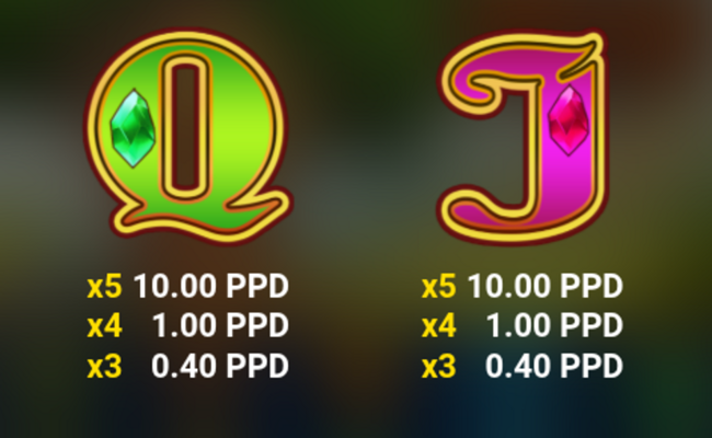dreamwood paytable 5