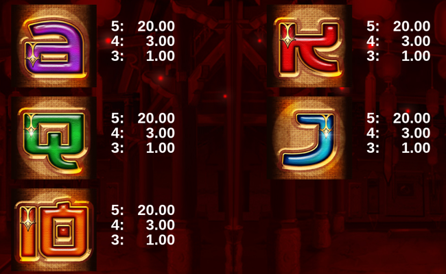 duck spell paytable 2
