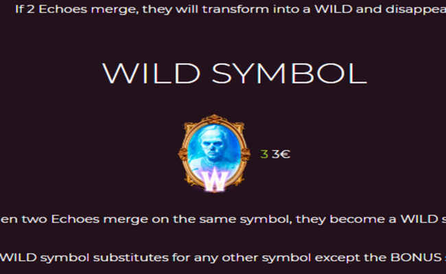 echo wilds paytable 2