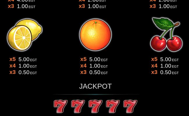 egt digital 20 super hot jackpot paytable 3