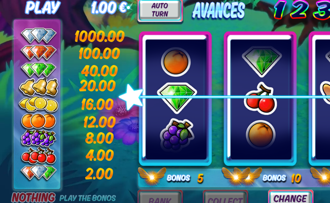 el hada estrella paytable 1
