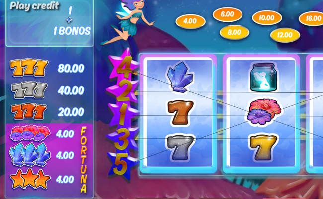 el hada estrella paytable 2