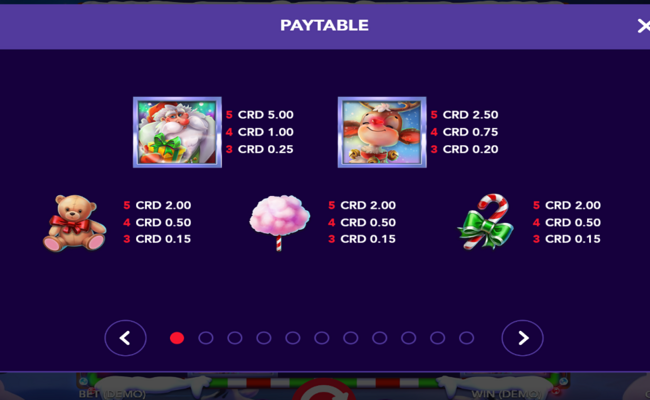 elf jo paytable 1