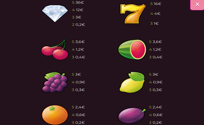 epic cherry 6 paytable 3