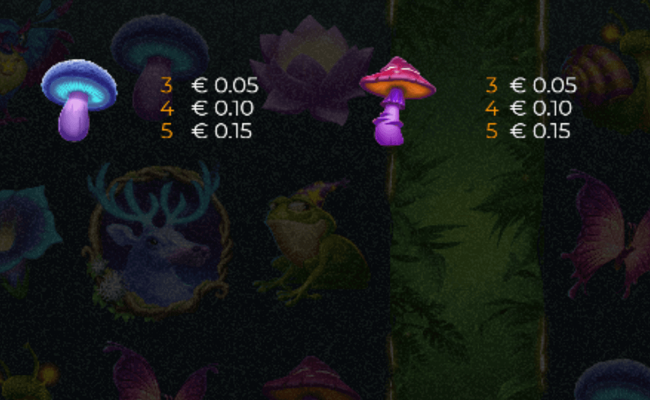 fairy fantasy exotic wilds paytable3