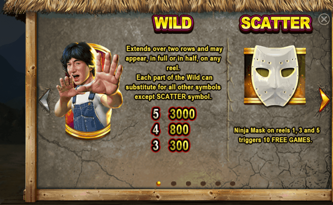 fire dragon paytable 1