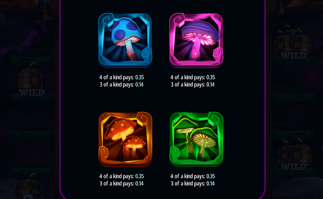 fire gnomes 2 magic wheel paytable 1