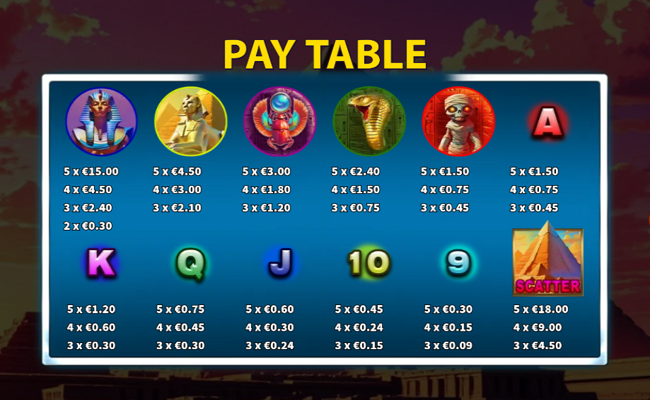 fire phoenix lock 2 spin paytable
