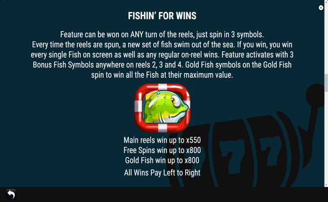 fishin for wins megaways paytable 4