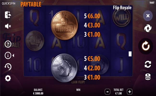 flip royale paytable 3