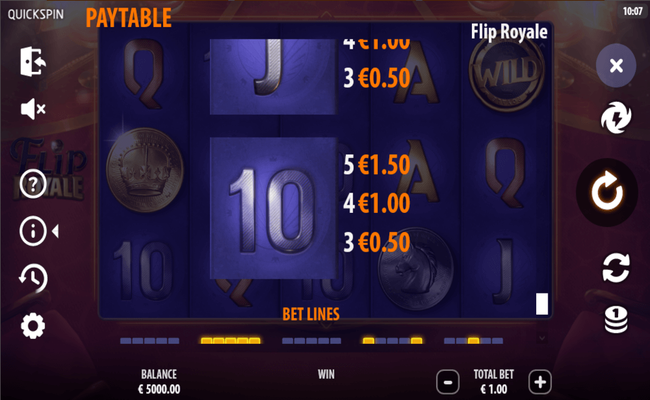 flip royale paytable 6
