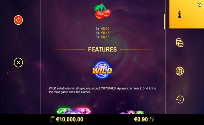 fruit invaders paytable 2