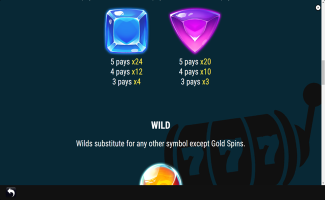 gem fire paytable 3