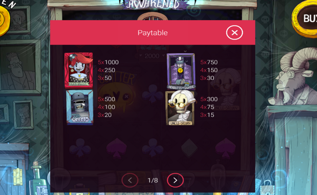 ghostfather awakened paytable 1