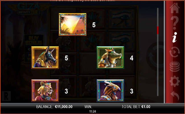 giza infinity reels 1