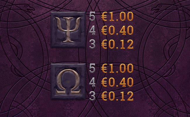 golden gorgon paytable3