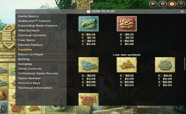 gonzos quest 2 paytable 2