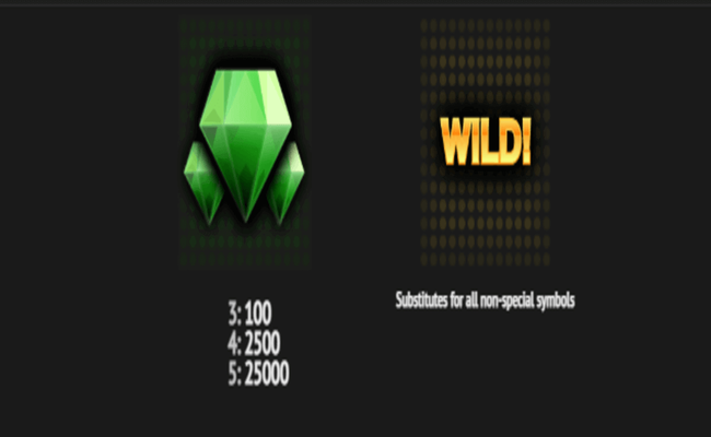 green diamond paytable4