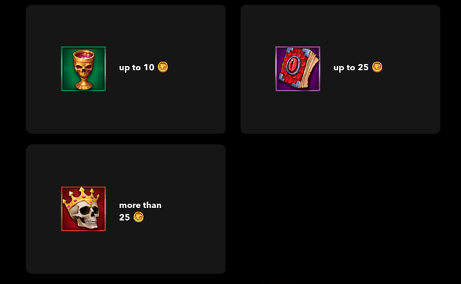 gryphons castle rush 25 paytable 2