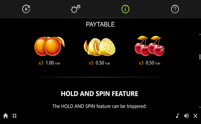 hot deco super pot paytable 2