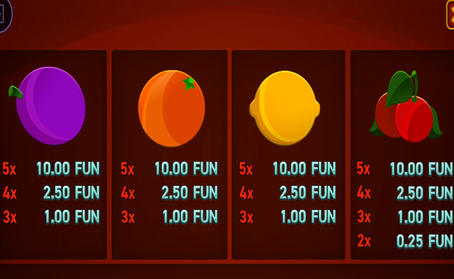 hot slot 777 crown extremely light paytable 3