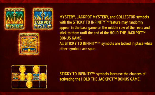hot slot diamond coins hold the jackpot cash infinity paytable 1
