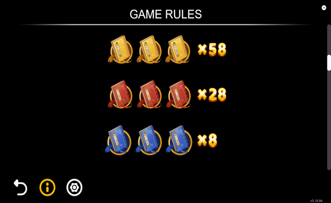 imperial tombs paytable 1