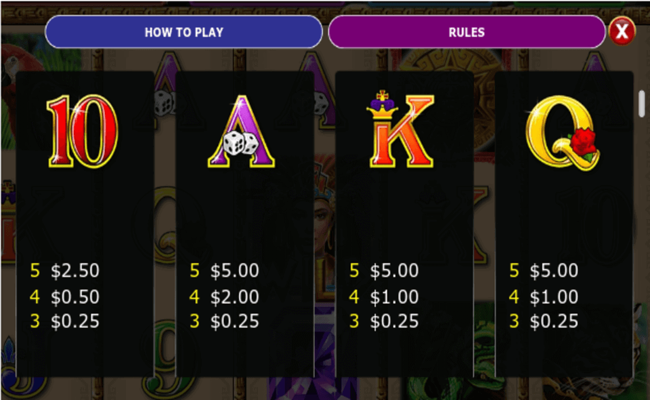 island reels paytable2